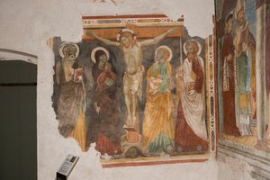 Kirche St. Pietro und Paolo, Valvasone, Friaul, Italien (Fresko)