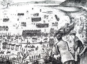 Strand von Scarborough von Unbekannter Künstler