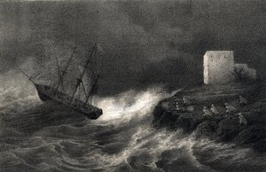 Schiffbruch der Brigg „Aventure“ und „Silene“ an der algerischen Küste, 15. Mai