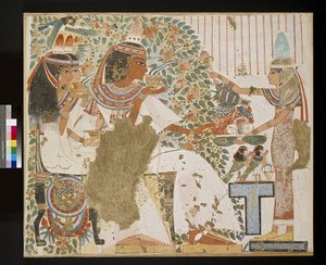 Schrein, errichtet von Pharao Taharqa im Hof des von ihm erbauten Tempels von Amun in Kawa in Nubien, 25. Dynastie, Spätzeit, 690-64 v. Chr. (Foto) von Unbekannt