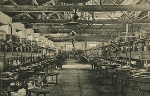 Seidenfabrik von Unbekannter Künstler
