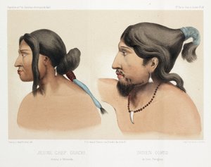 Südamerikanische Indianer, ca. 1843-1847 von Unbekannt