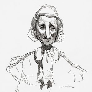Strasbourgeoise, nach einem Werk von Gustave Doré, Illustration aus 