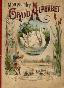 Schwan (Buchcover „Mon premier Grand Alphabet“)