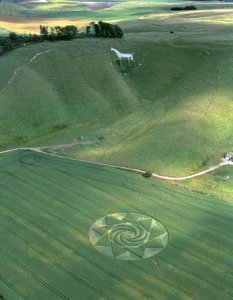Wirbelnde neunzackige Sternformation von Unbekannt