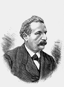 Schweiz Bundesrat Simeon Bavier (s/w Foto)