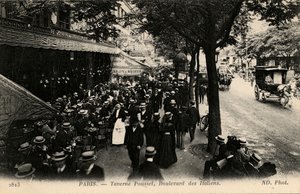 Taverne Pousset, Boulevard des Italiens, Paris
