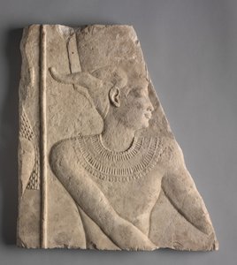 Tempelrelief einer Gottheit, 360-246 v. Chr.