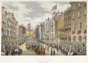 Der Empfang der Stadt für Prinzessin Alexandra