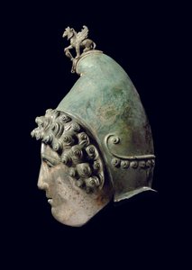 Der Crosby Garrett Helm, spätes 1.-2. Jahrhundert n. Chr. von Unbekannt