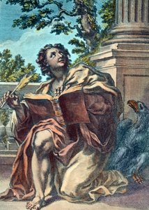 Der Evangelist Lukas von Unbekannter Künstler