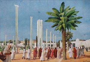 Das Ehrentor auf der Internationalen Übersee-Ausstellung in Paris von Unbekannter Künstler