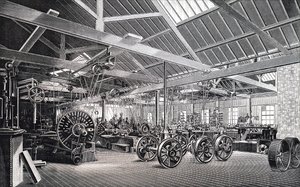 Das Maschinenhaus der Atlas Engine Works