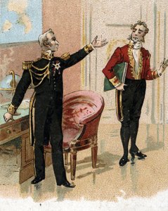 Der Marineminister Charles Lemercier de Longpre, Baron d