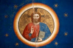 Die Scrovegni-Kapelle. Fresko von Giotto von Unbekannter Künstler