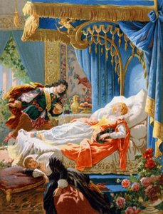 Dornröschen und der charmante Prinz, spätes 19. Jahrhundert