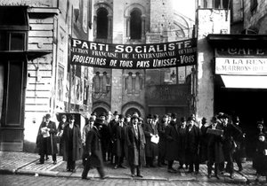 Der Sozialistische Kongress in Tours, Frankreich 25.-30. Dezember von Unbekannter Künstler