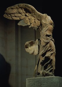 Die Nike von Samothrake von Unbekannt
