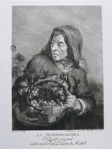Der Winzer, ca. 1770 (Gravur) von Unbekannter Künstler