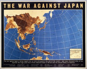 Der Krieg gegen Japan, Plakat, ca. 1944 von Unbekannt