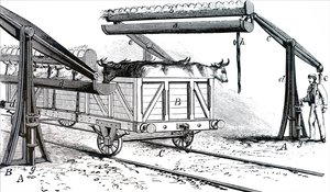 Das Gerät zum Tränken von Vieh während des Transports von Unbekannt