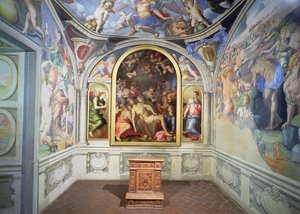 Die Kapelle von Eleonora von Toledo, entworfen von Bartolomeo Ammannati (1511-92) und dekoriert von Agnolo Bronzino (1503-72) ca. 1543 von Unbekannt