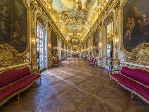 Die Galerie Doree und das Gewölbe von Unbekannt