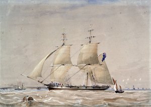 Das Segelboot HMS 