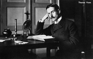 Thomas Mann als junger Mann, deutscher Schriftsteller