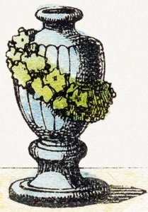 U - Urne - Kinderunterhaltungsalphabet ca. 1890 (Lithographie)