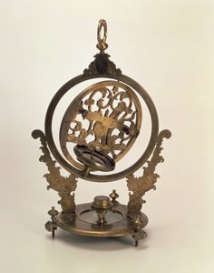 Universalsonnenuhr mit Äquatorialmontierung aus der Sammlung von Peter I. von John Rowley (1674-1719), London