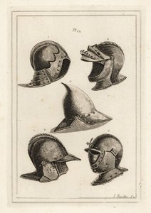 Venezianische Helme aus der Waffenkammer in Venedig von Unbekannt