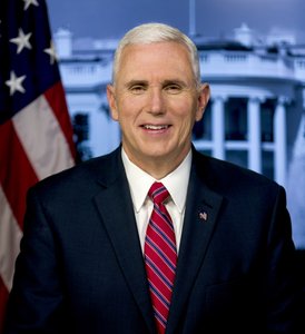Vizepräsident Mike Pence, 2017 von Unbekannter Künstler