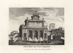 Ansicht des Fontana dell