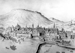 Ansicht der Stadt Chambéry in Savoyen von Unbekannter Künstler