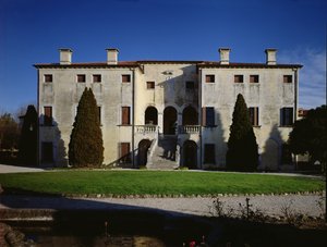 Villa Godi (jetzt Malinverni genannt), Lonedo, Vicenza von Unbekannt