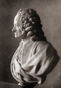 Voltaire, aus The Story of Philosophy, veröffentlicht 1926 von Unbekannt