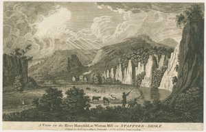 Wetton - Manifold Valley: Radierung, nd [19. Jahrhundert] von Unbekannt