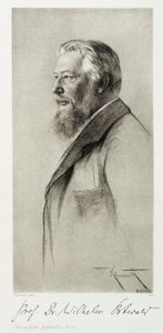 Wilhelm Ostwald, lettischer Chemiker, um 1910 von Unbekannt