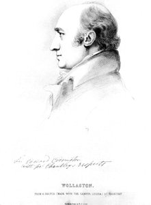 William Hyde Wollaston, englischer Chemiker und Metallurg, ca. 1810er von Unbekannt