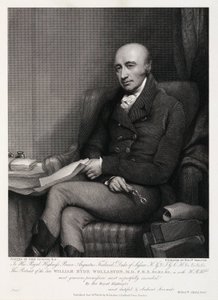William Hyde Wollaston, englischer Chemiker und Metallurg, ca. 1810er