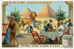 Winter in der Sonne: Pyramiden von Kairo, Ägypten