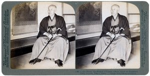 Graf Okuma, ehemaliger Außenminister, Führer der Fortschrittspartei, Tokio, Japan, 1904