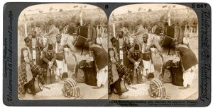 Experten kaufen Seidenkokons für den Export nach Frankreich, Antiochia, Syrien, 1900er