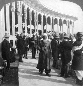 Versammlung im großen Durbar-Amphitheater, Delhi, Indien, 1903