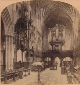 Innenraum der Kathedrale von Exeter, England
