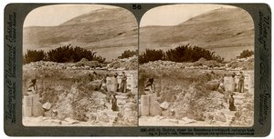 Berg Garizim, wo die Samariter verehrten, Palästina, 1900
