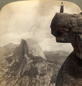 Blick auf die großartigste Naturkulisse - vom Glacier Point N.E. Yosemite Valley, Kalifornien, 1902