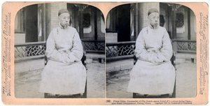 Prinz Ching, Kommandant der Stadtwache, Peking, China, 1901 von Underwood and Underwood
