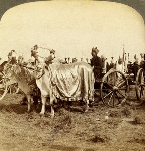 Silberkanone des Maharadschas von Baroda, Delhi, Indien
